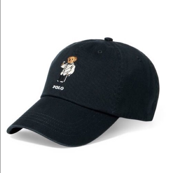 polo bear chino cap